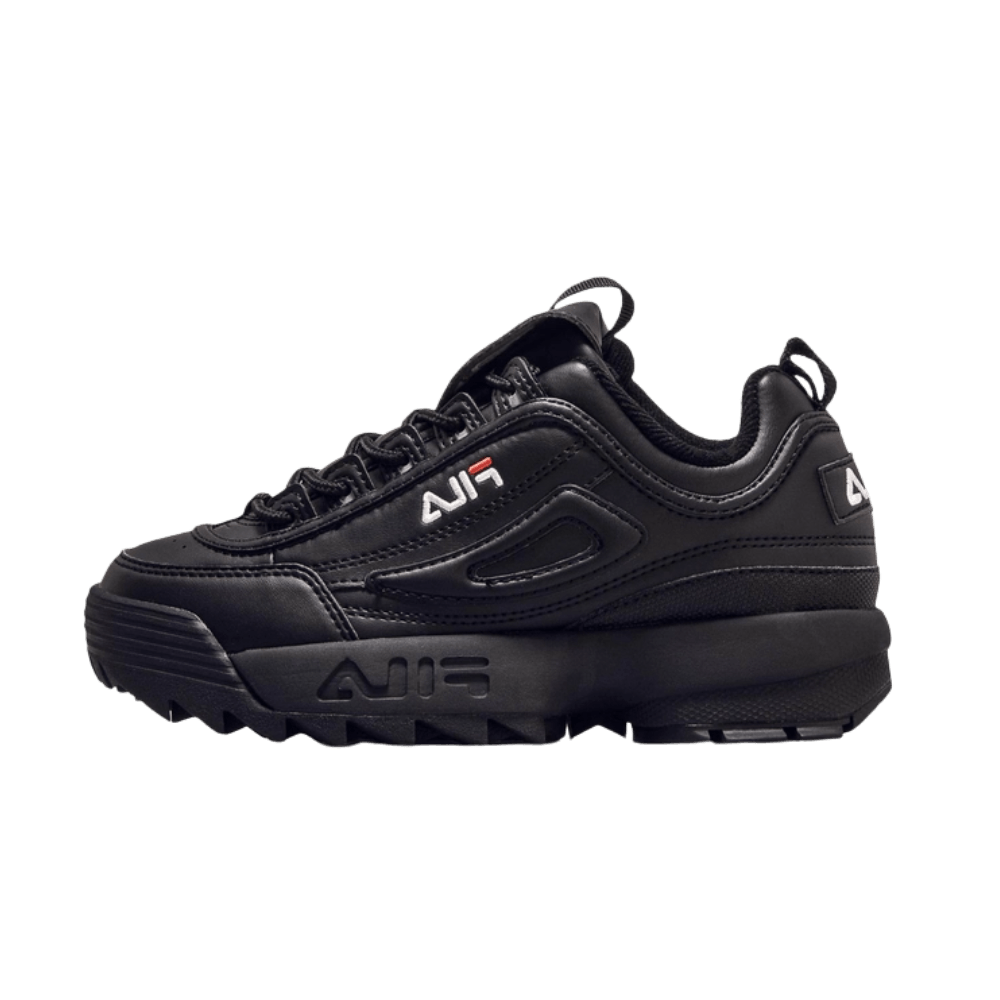 Fila Wmn Disruptor Low Black Black 1010302 12V BLACK BLACK
