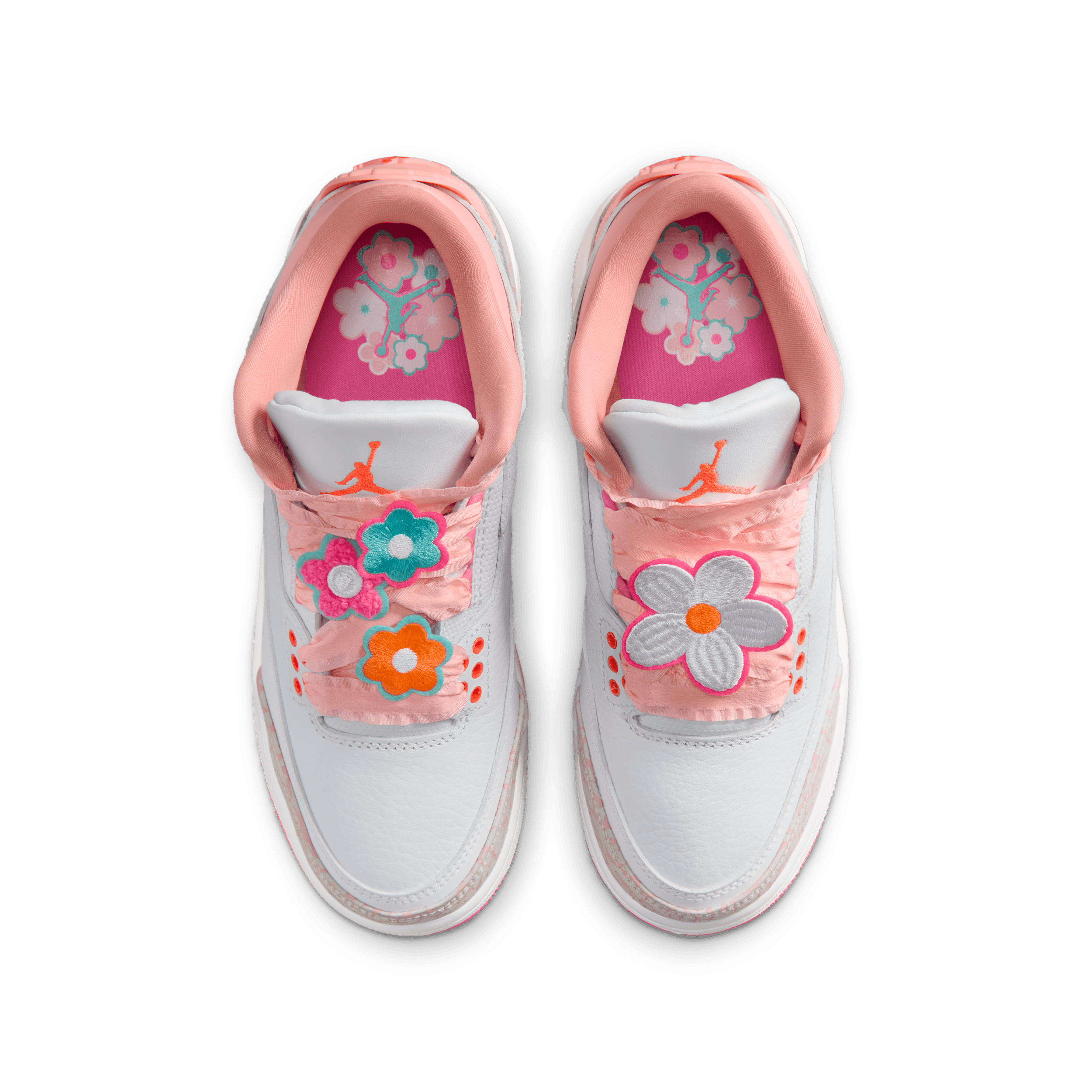 Air Jordan 3 GS 'Spring Flowers' II0599-600