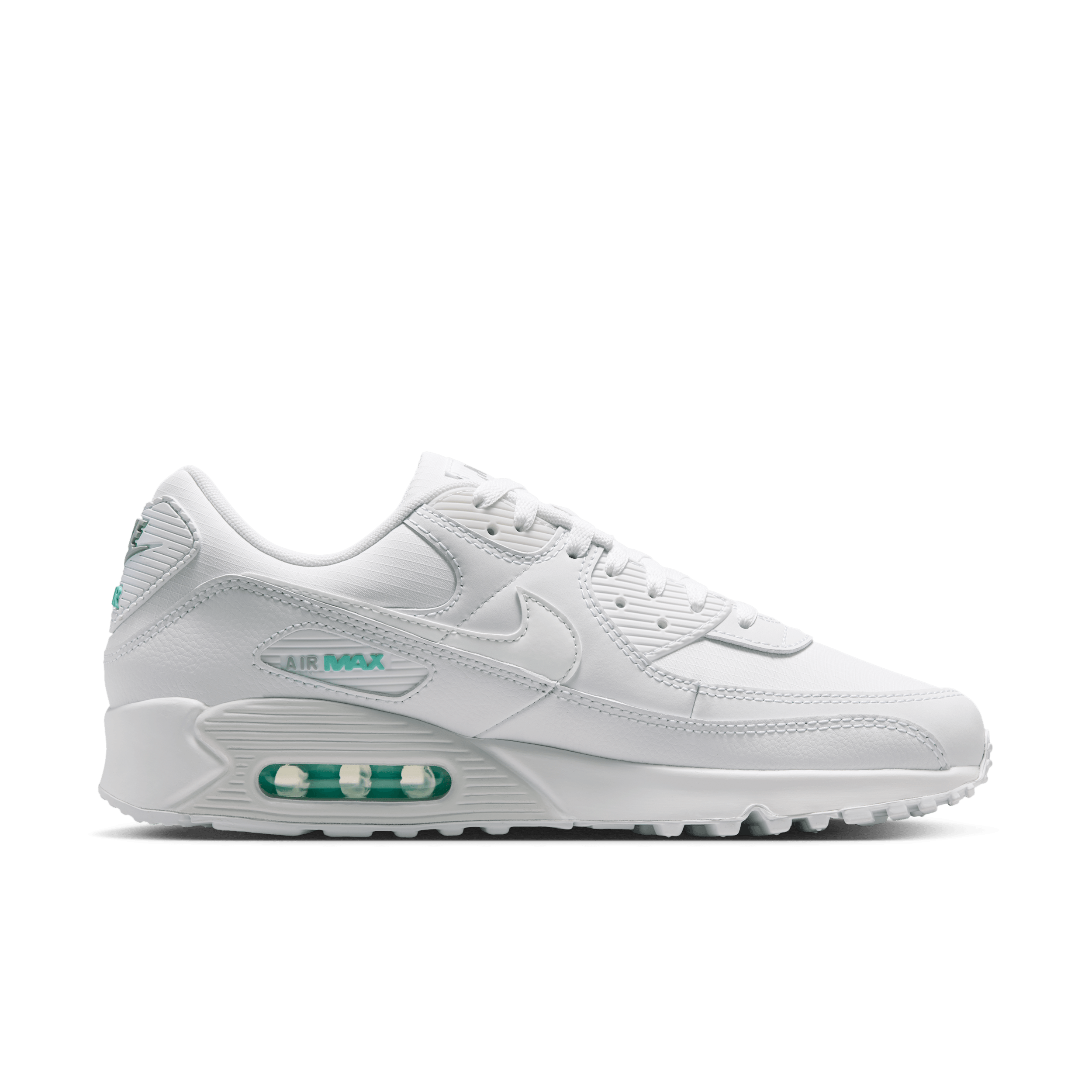 Nike Air Max 90 'White & Hyper Turquoise' IB7680-101