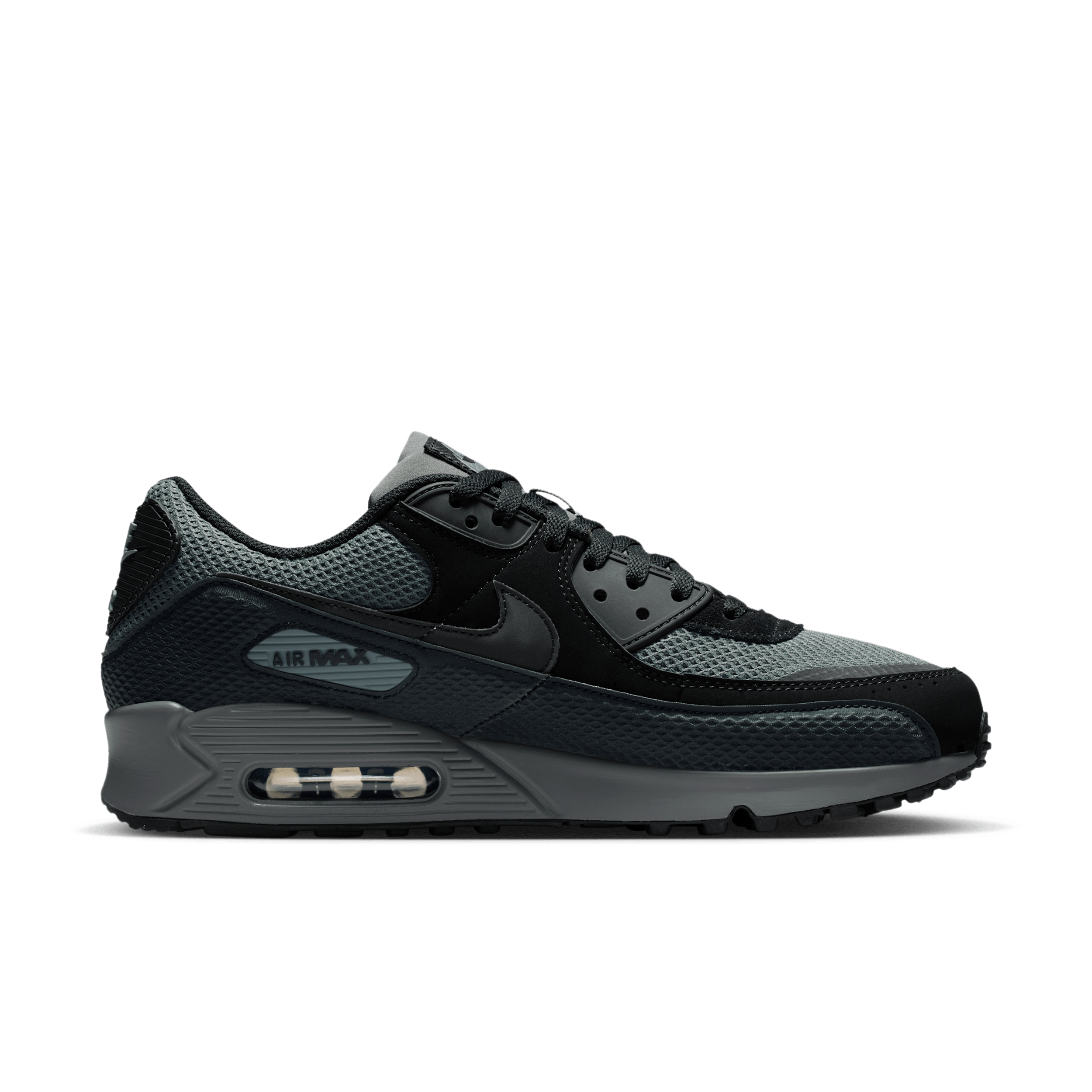 Nike Air Max 90 Premium 'Black & Iron Grey' IX0348-001