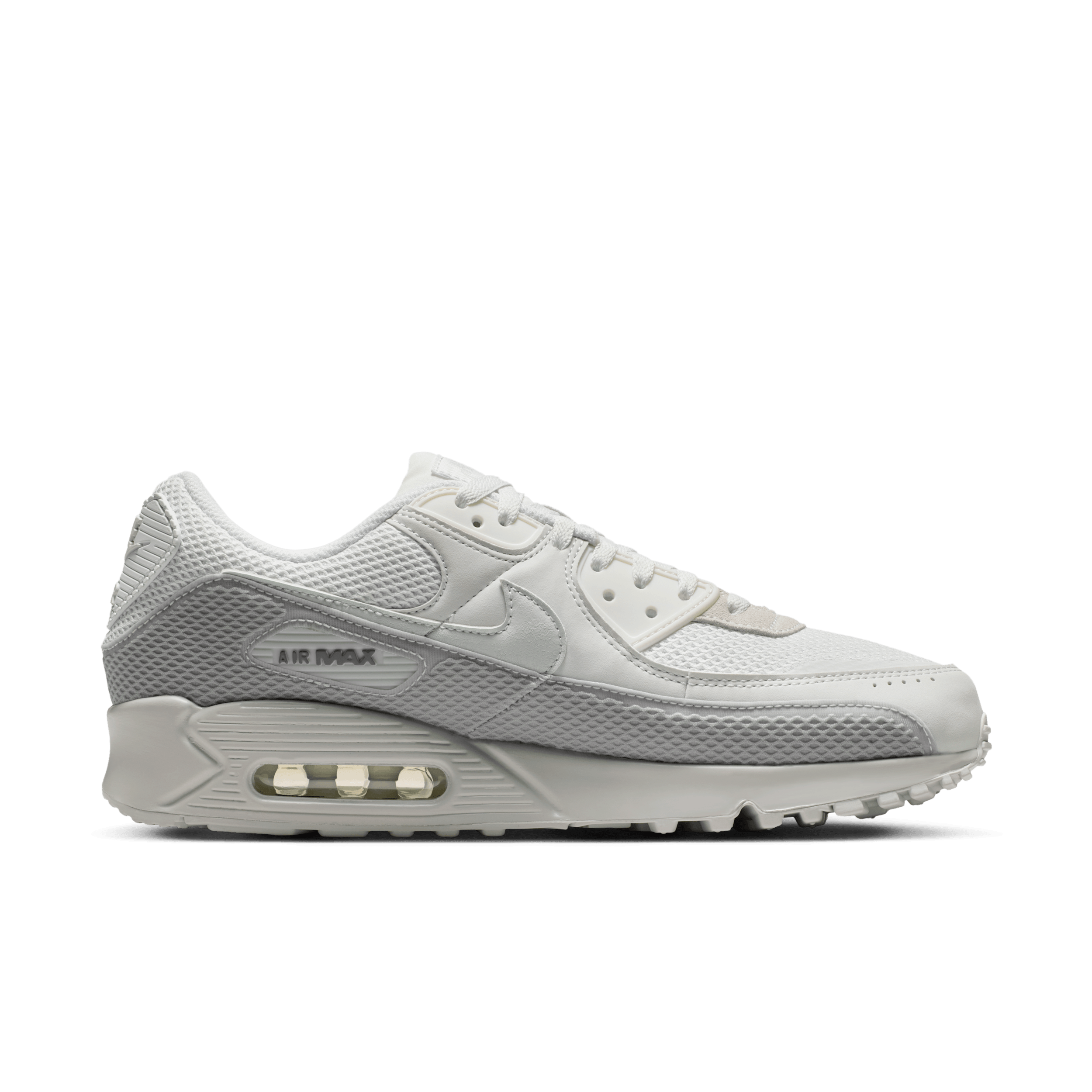 Nike Air Max 90 Premium 'Grey Fog' - Mesh Mudguard Pack IM5759-100