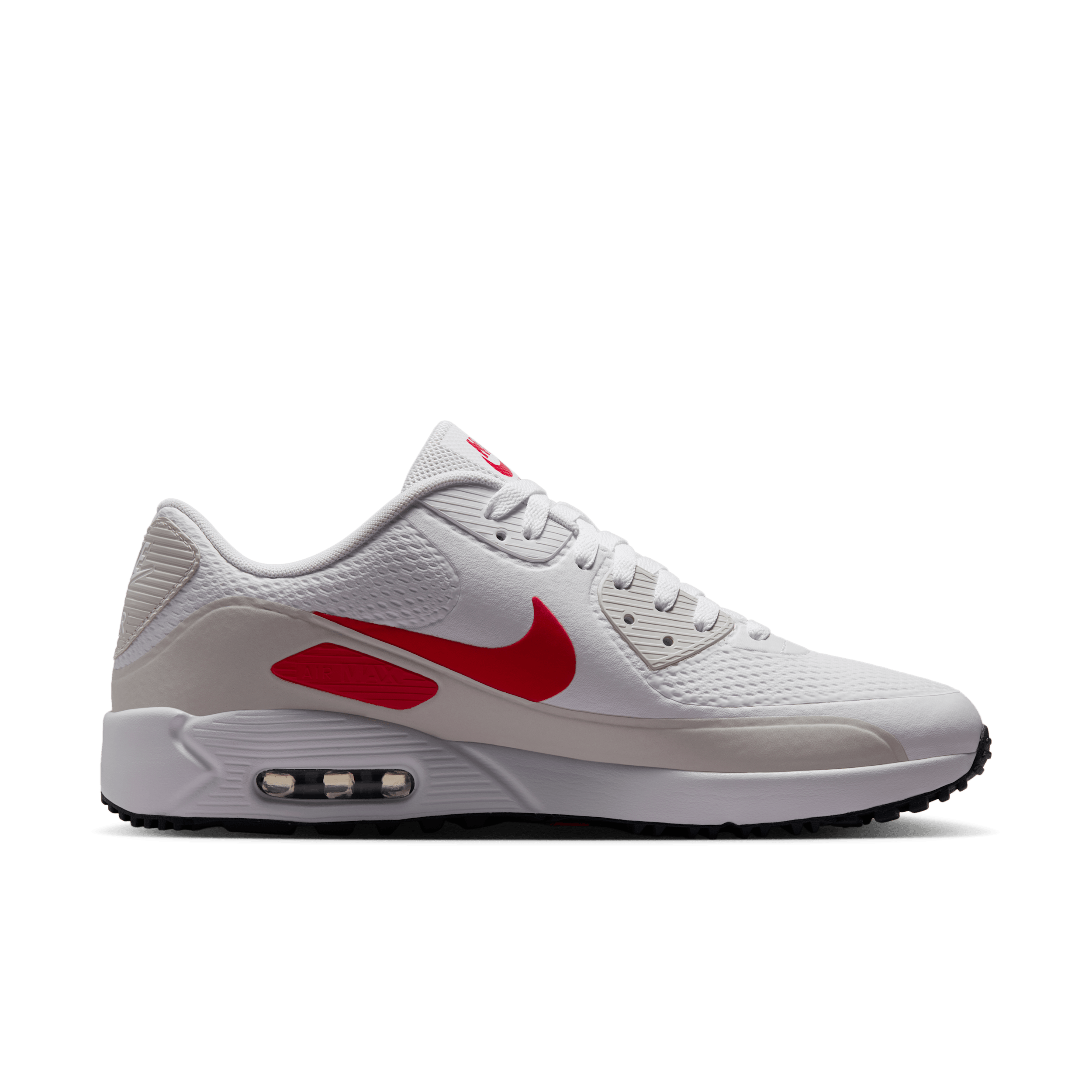 Nike Air Max 90 Golf 'Photon Dust & Fire Red' HV9305-107