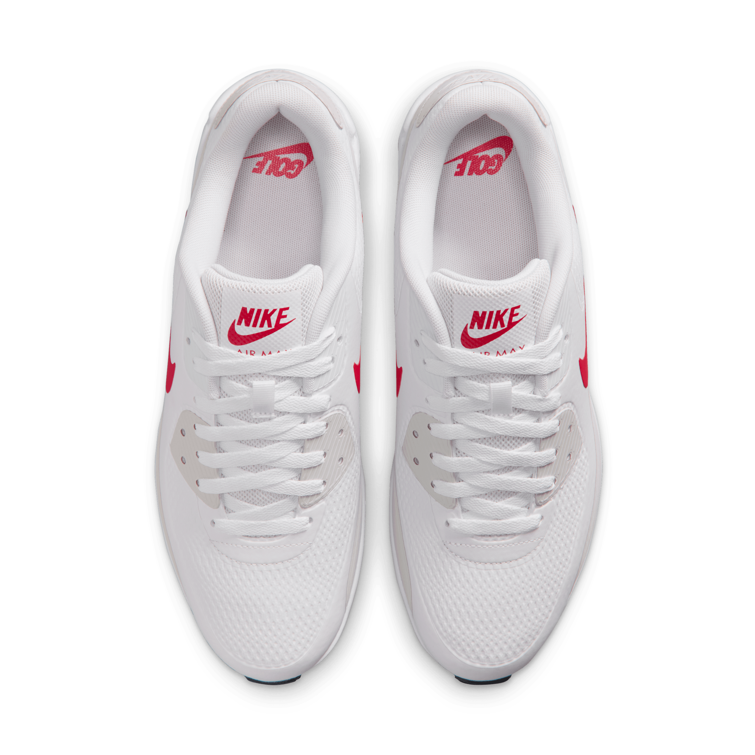 Nike Air Max 90 Golf 'Photon Dust & Fire Red' HV9305-107