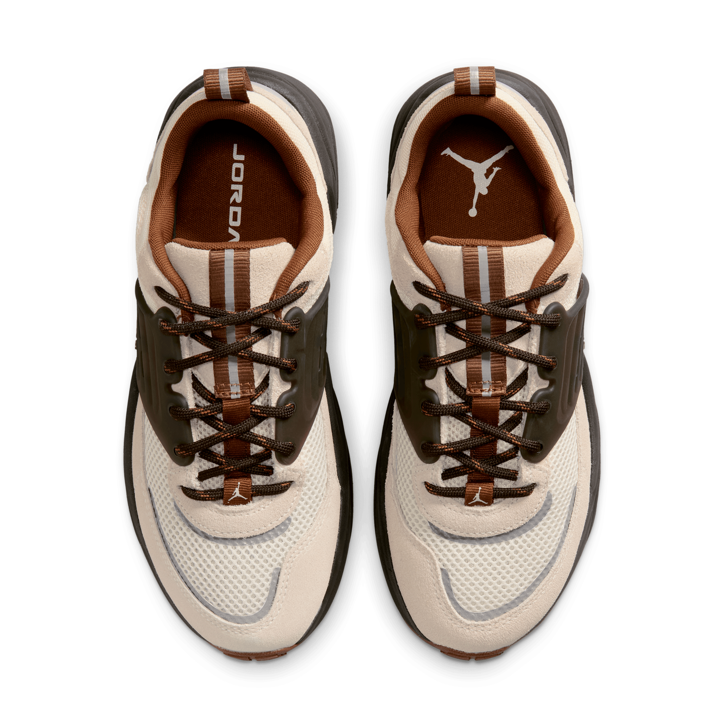 Jordan Trunner O/S 'Soft Pearl & Shadow Brown' IR1839-003