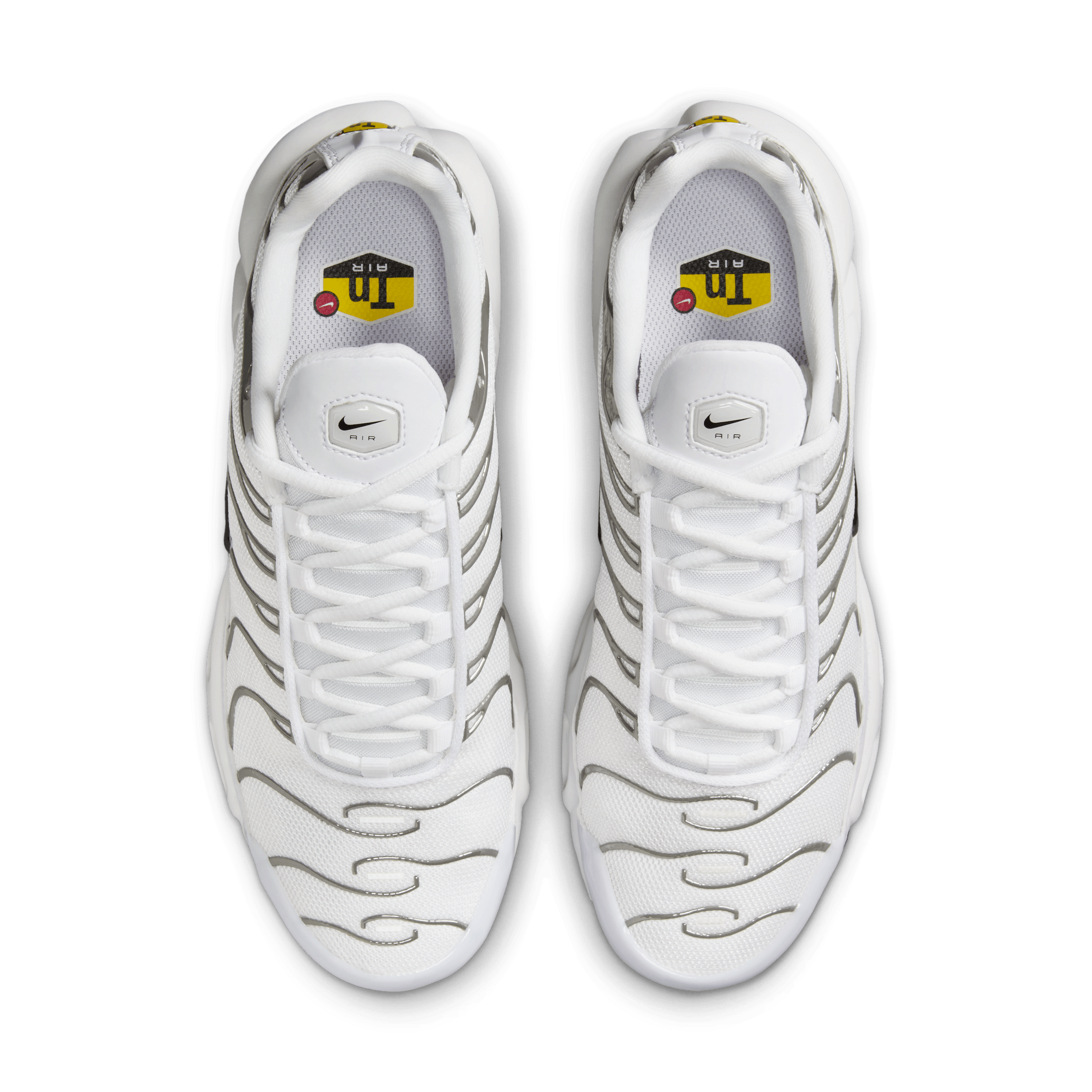 Nike Air Max Plus SE 'White & Metallic Silver' HJ9743-100