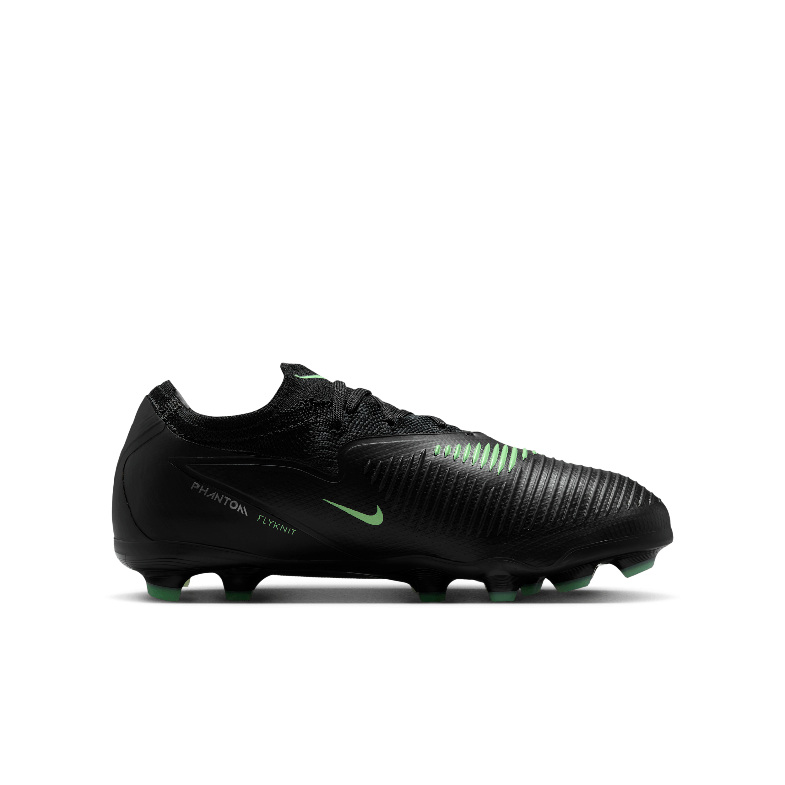 Nike Jr. Phantom 6 Low Pro 'Black & Illusion Green' HM9204-001