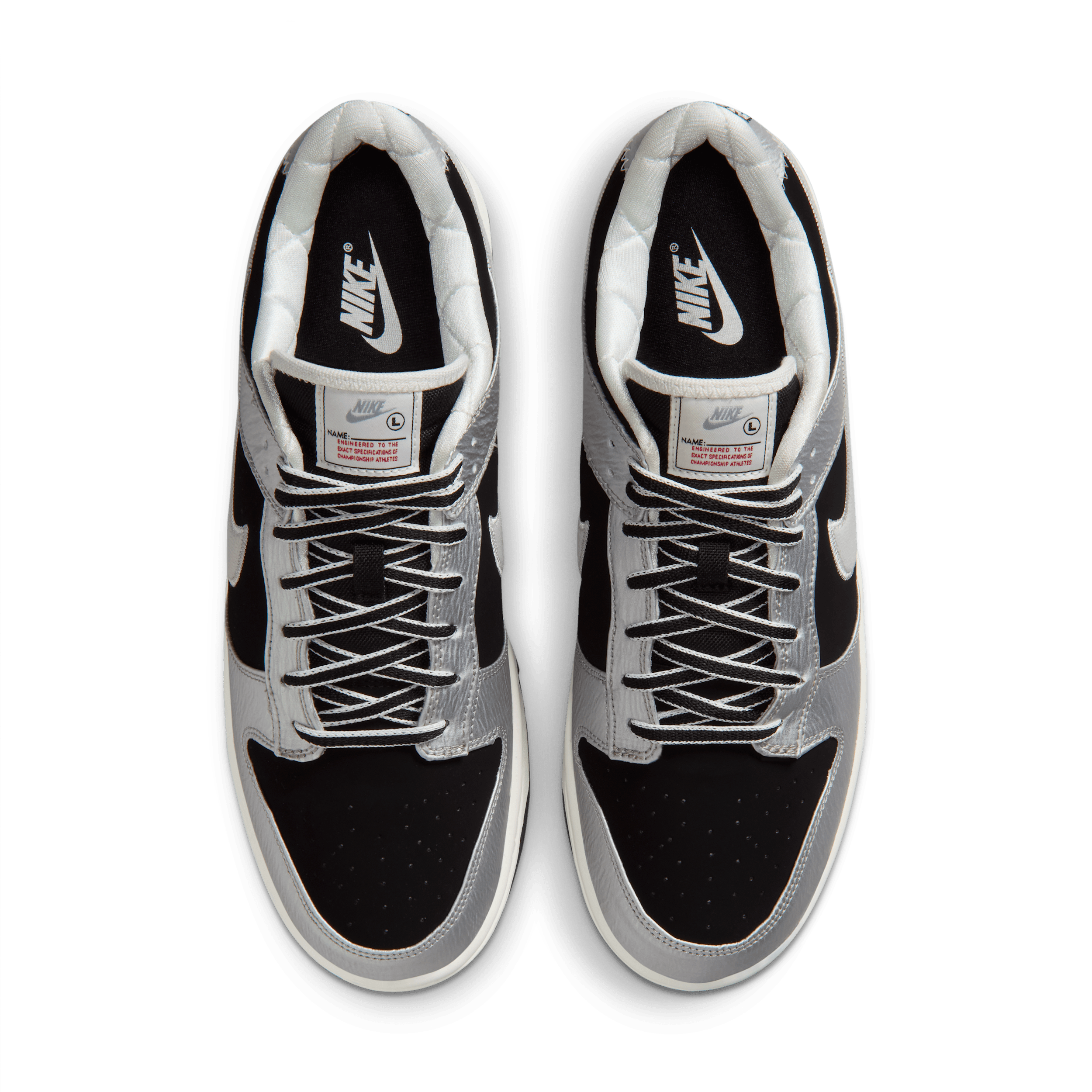 Nike Dunk Low Retro 'Metallic Silver & Black' IM4413-001
