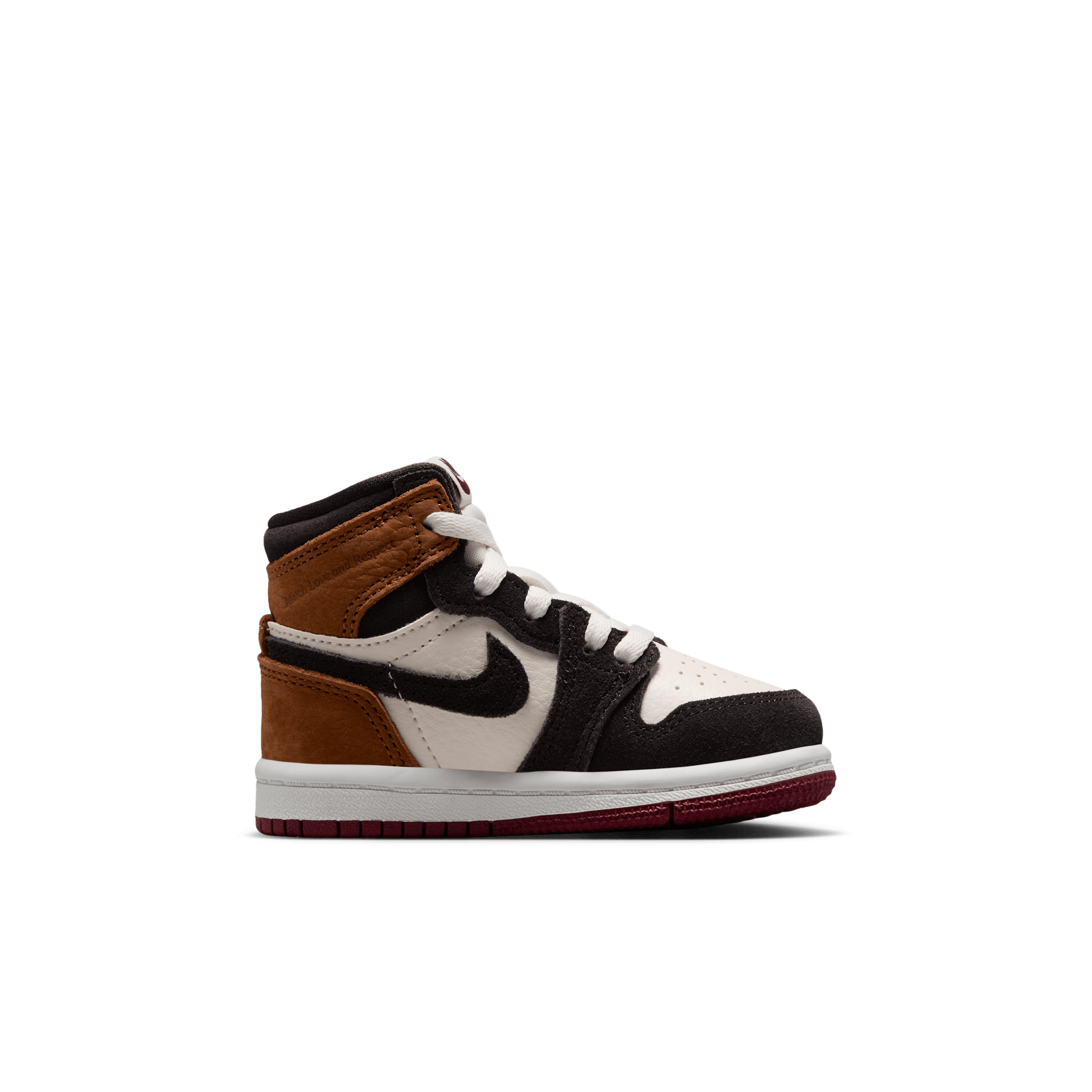 Jordan Aj1 Retro Hi Og Babyschoenen Brown FD1413-201