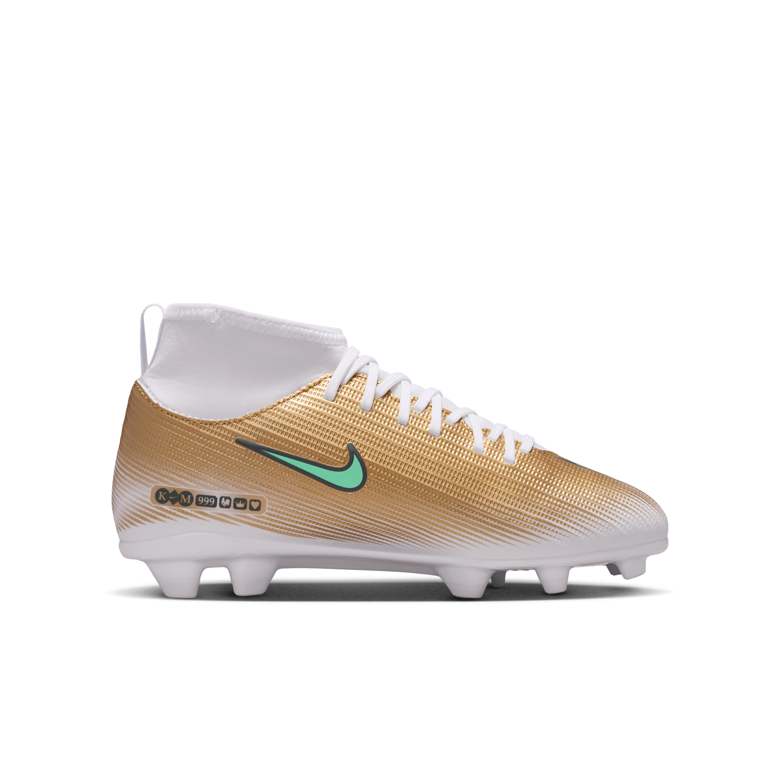 Nike Mercurial Superfly 9 Club Km Fg 'Gold' IR0788-701
