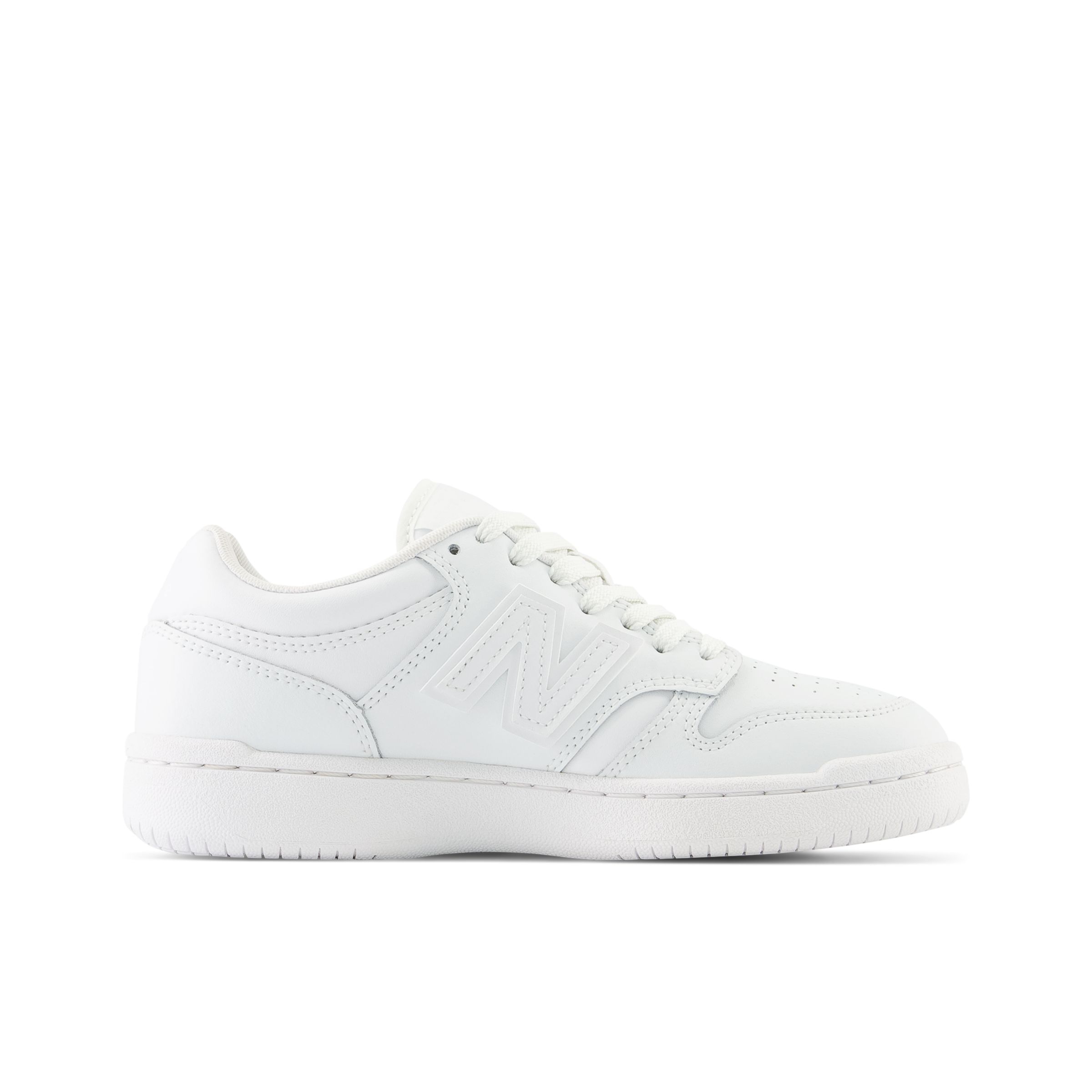 New Balance 480 Big Kid 'Triple White' GSB4803W