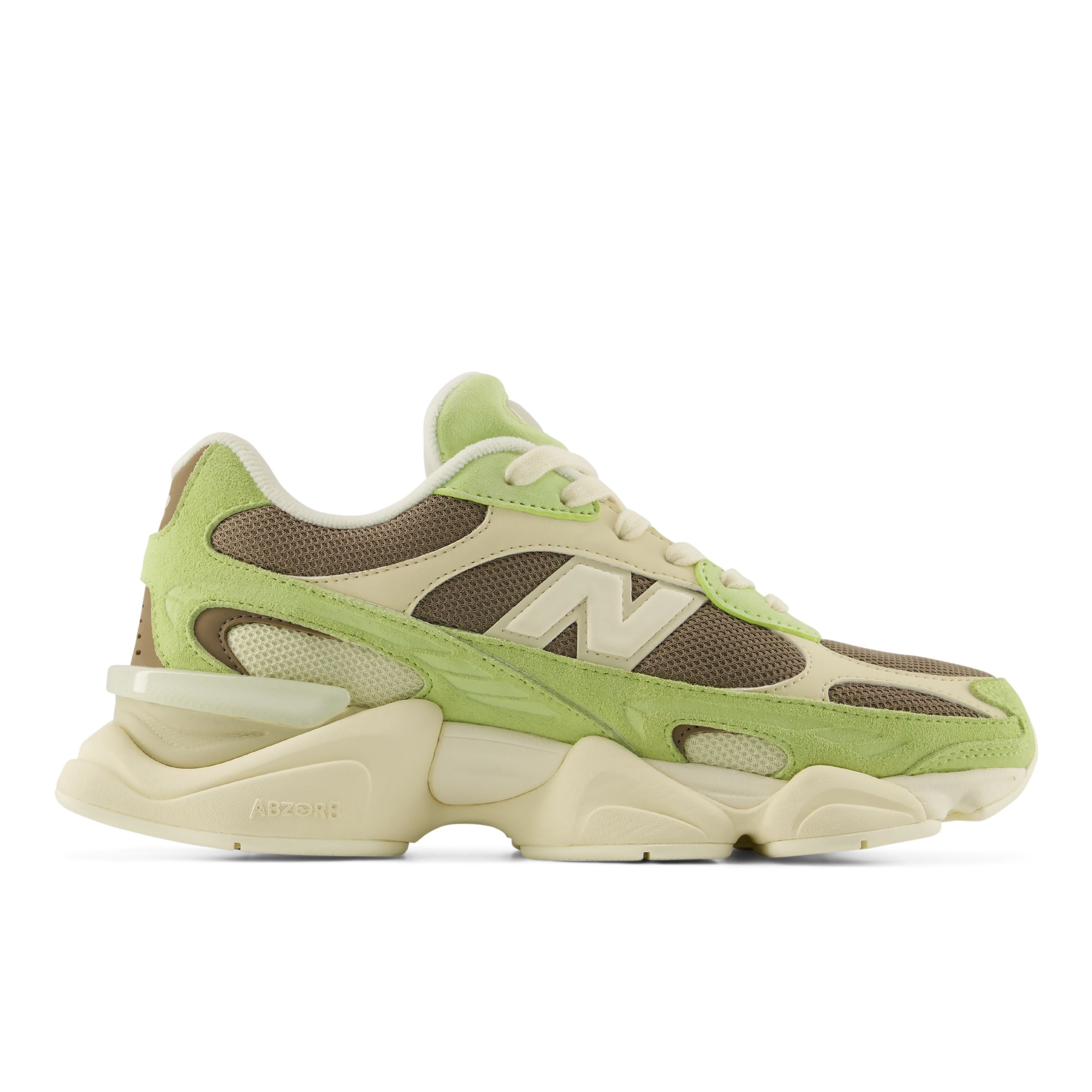 New Balance 9060R 'Dry Lime & Thunder Brown' U906028L