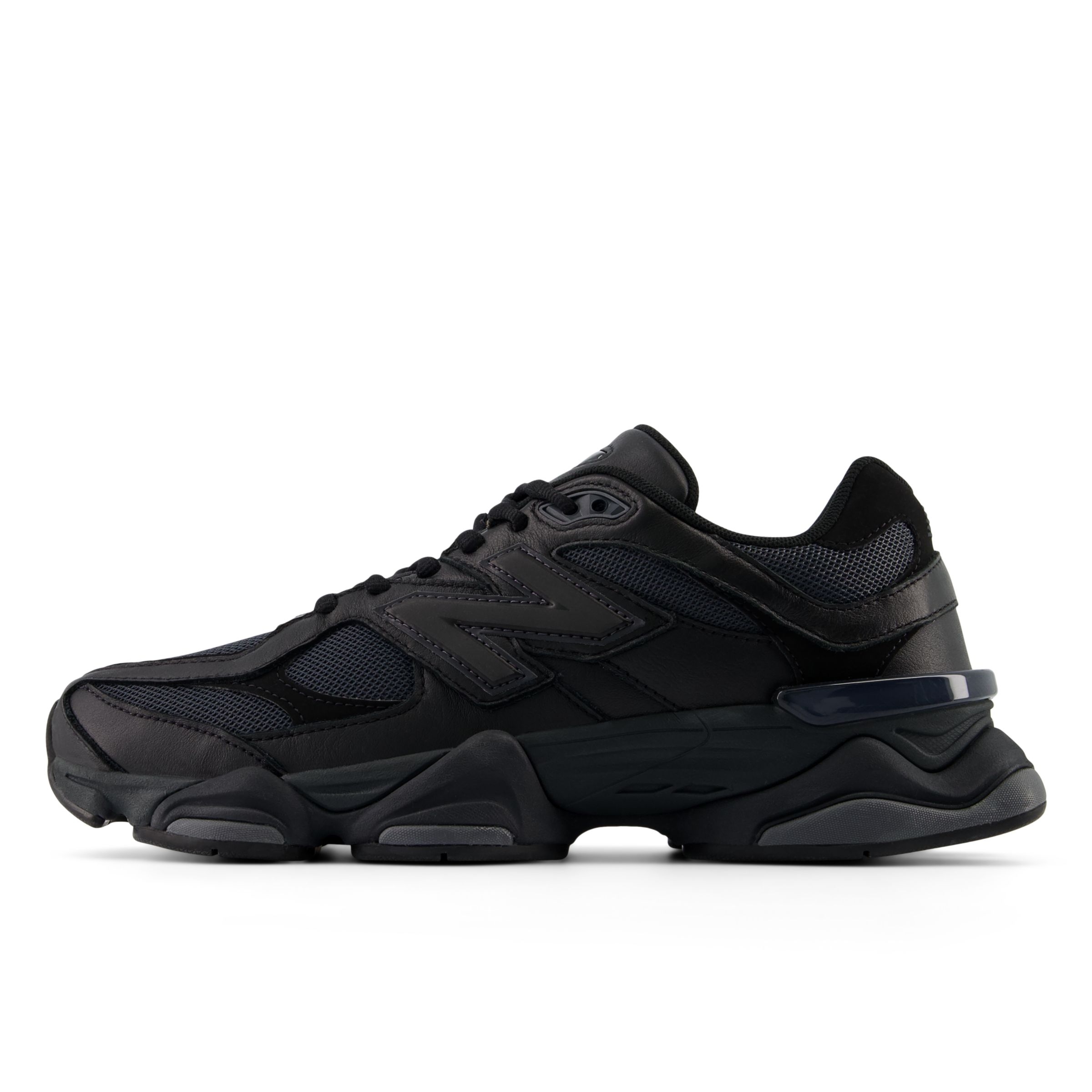 New Balance 9060 'Triple Black Leather' U9060NRI