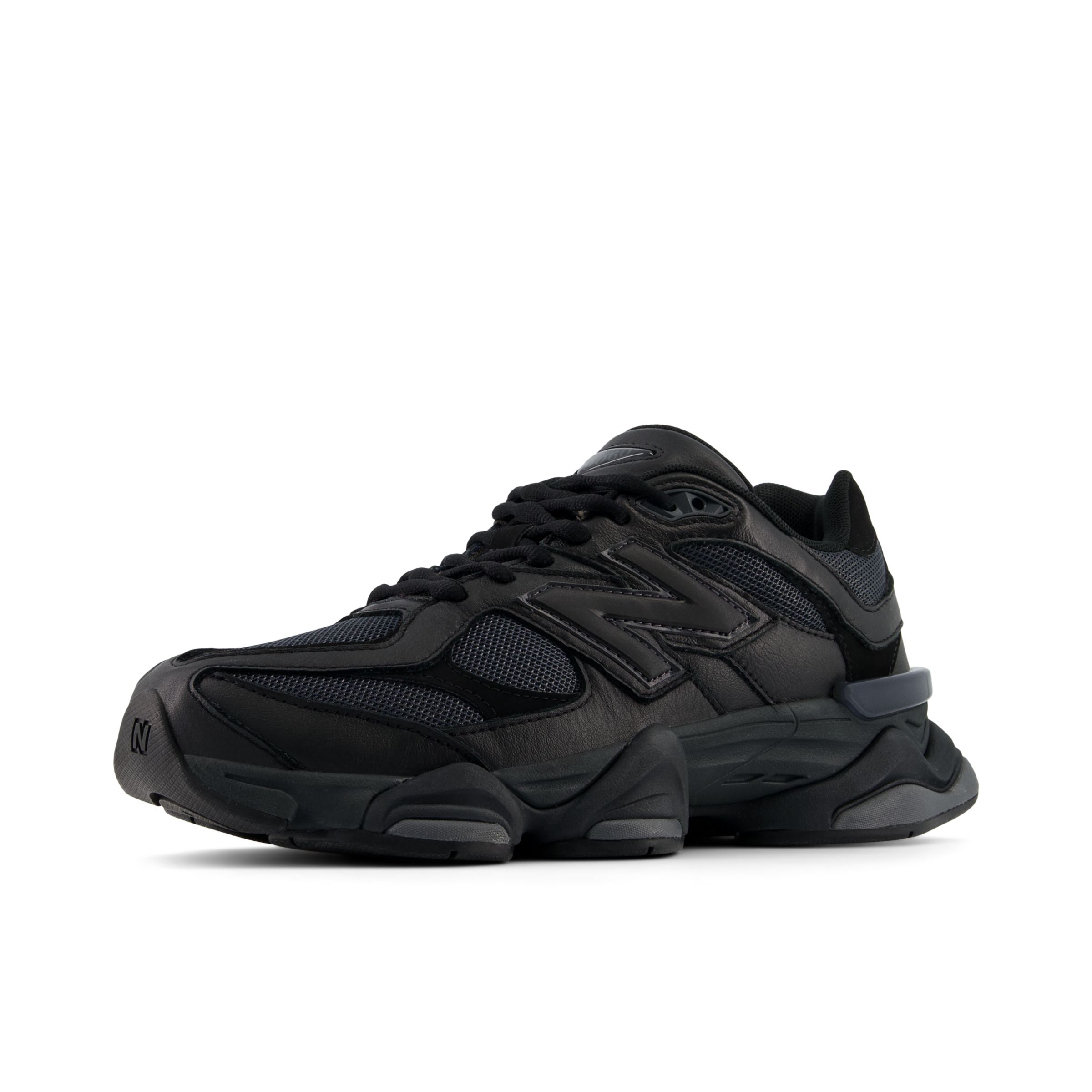 New Balance 9060 'Triple Black Leather' U9060NRI