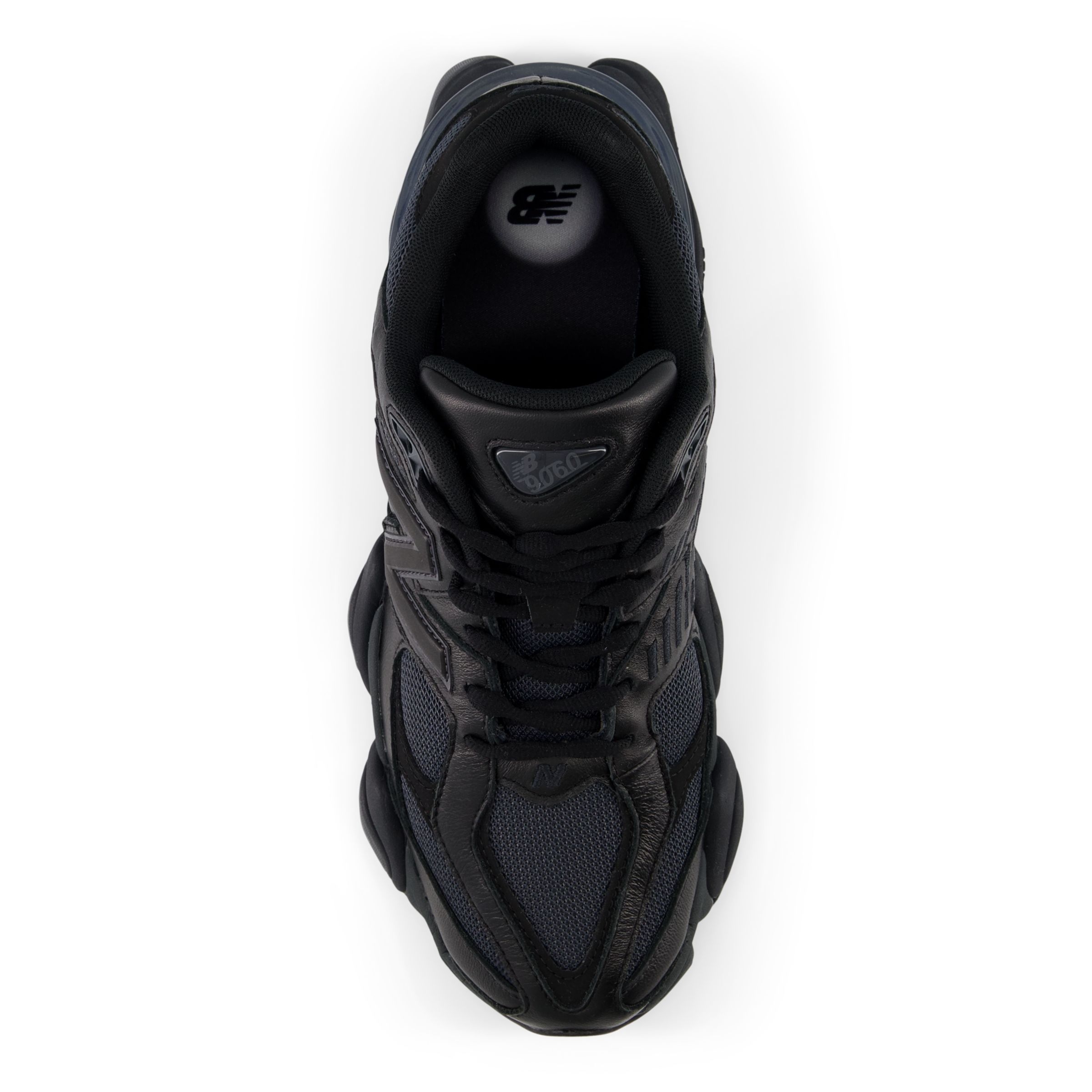 New Balance 9060 'Triple Black Leather' U9060NRI