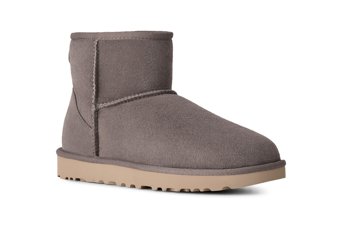 UGG® Classic Mini II Women Stormy Grey/White Pepper 1016222-SMYG