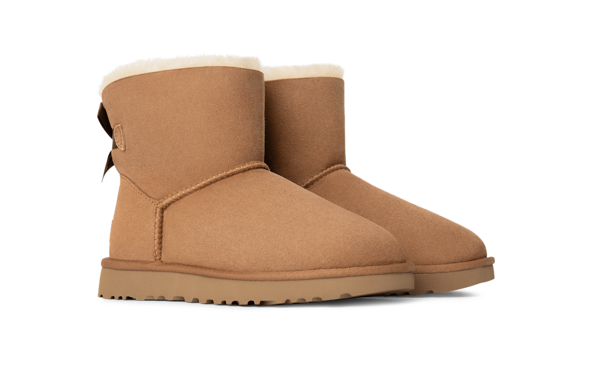 UGG Mini Bailey Bow II Boot Women Brown 1016501-CHE