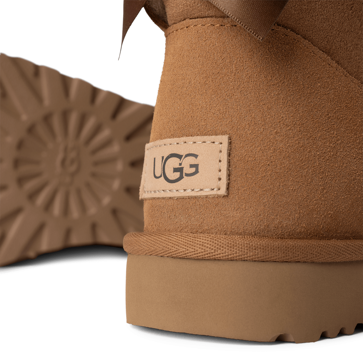 UGG Mini Bailey Bow II Boot Women Brown 1016501-CHE