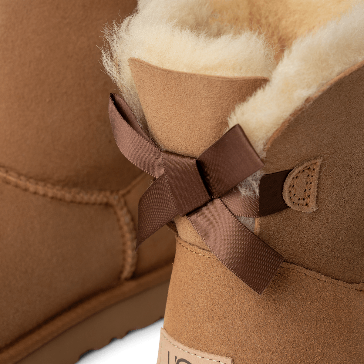 UGG Mini Bailey Bow II Boot Women Brown 1016501-CHE