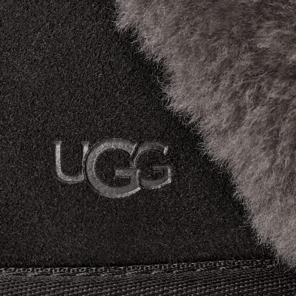 UGG Scuffette II Slipper Women Black/Grey 1106872-BCGR
