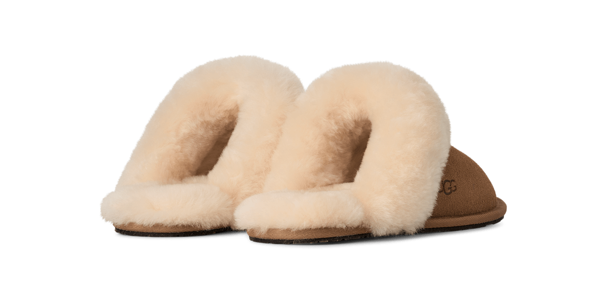 UGG Scuffette II Slipper Women Brown 1106872-CHE
