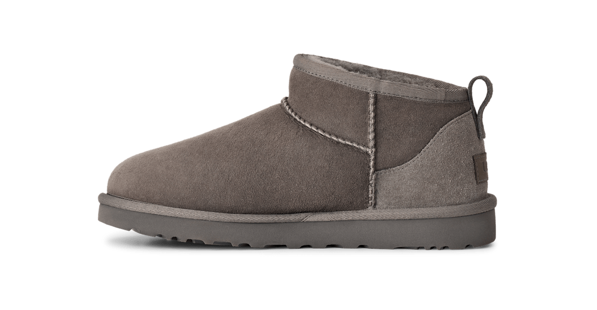 UGG Women's Ultra Mini Sheepskin Boots 1116109-GREY