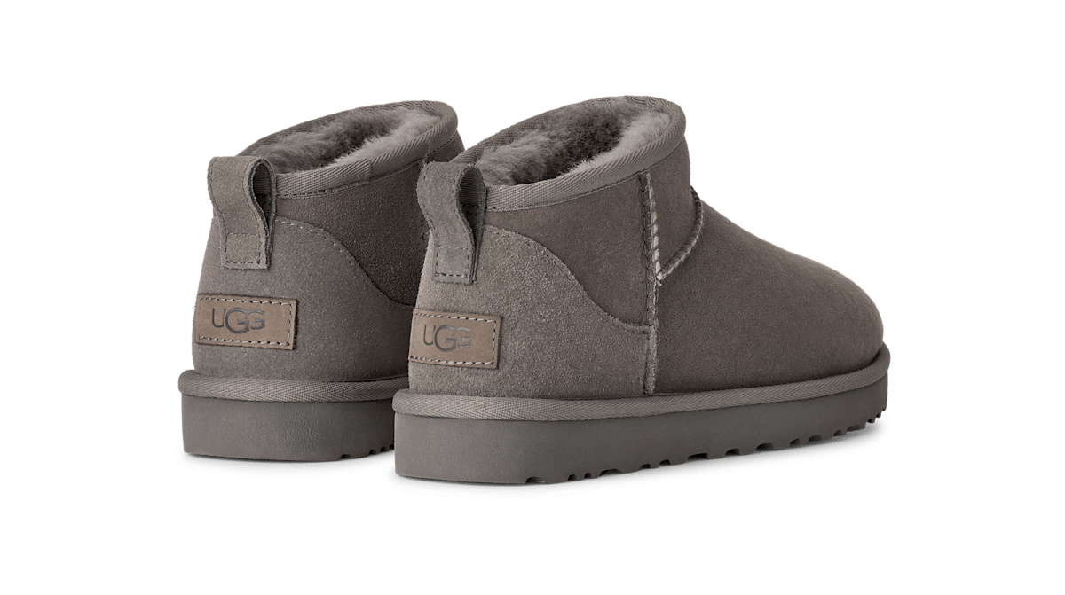 UGG Women's Ultra Mini Sheepskin Boots 1116109-GREY