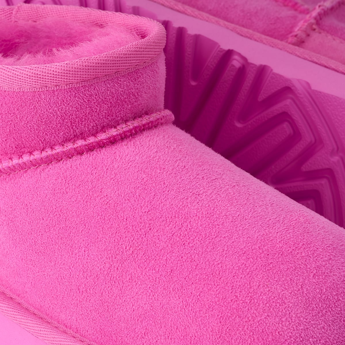 UGG® Classic Ultra Mini 'Bright Fuchsia' 1130750K-BHTF