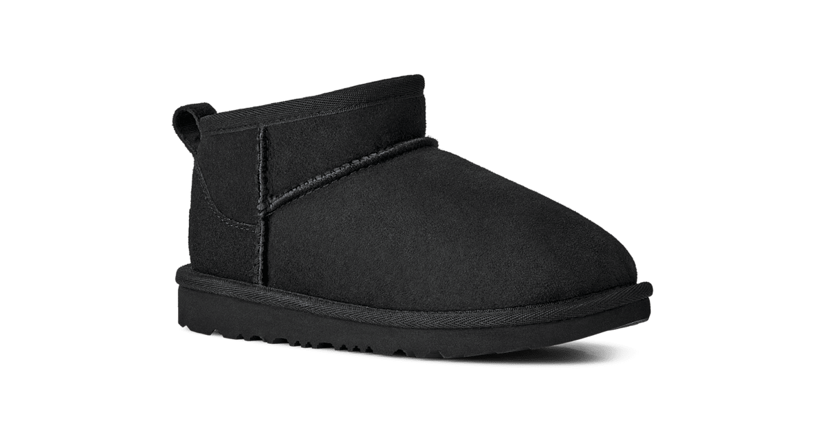 UGG Classic Ultra Mini Boot Kids Black 1130750K-BLK