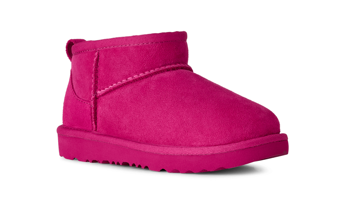 UGG® Classic Ultra Mini Boot Kids Dark Peony 1130750K-DNY