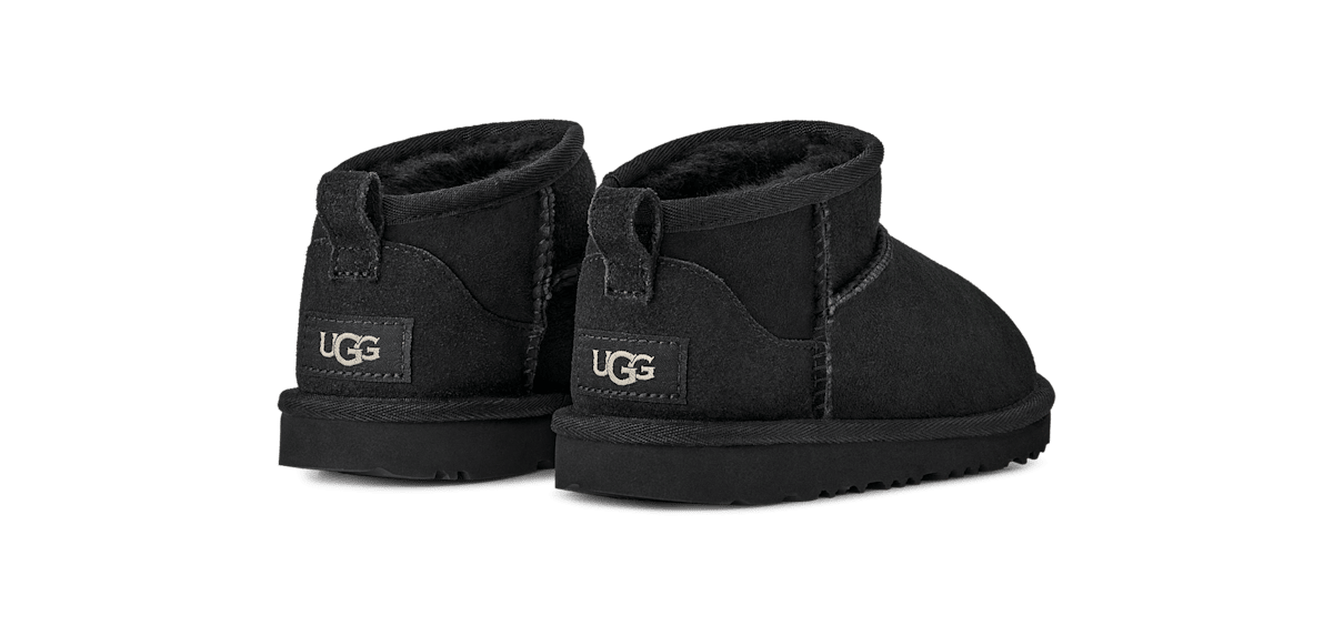 UGG Classic Ultra Mini Boot Kids Black 1130750K-BLK