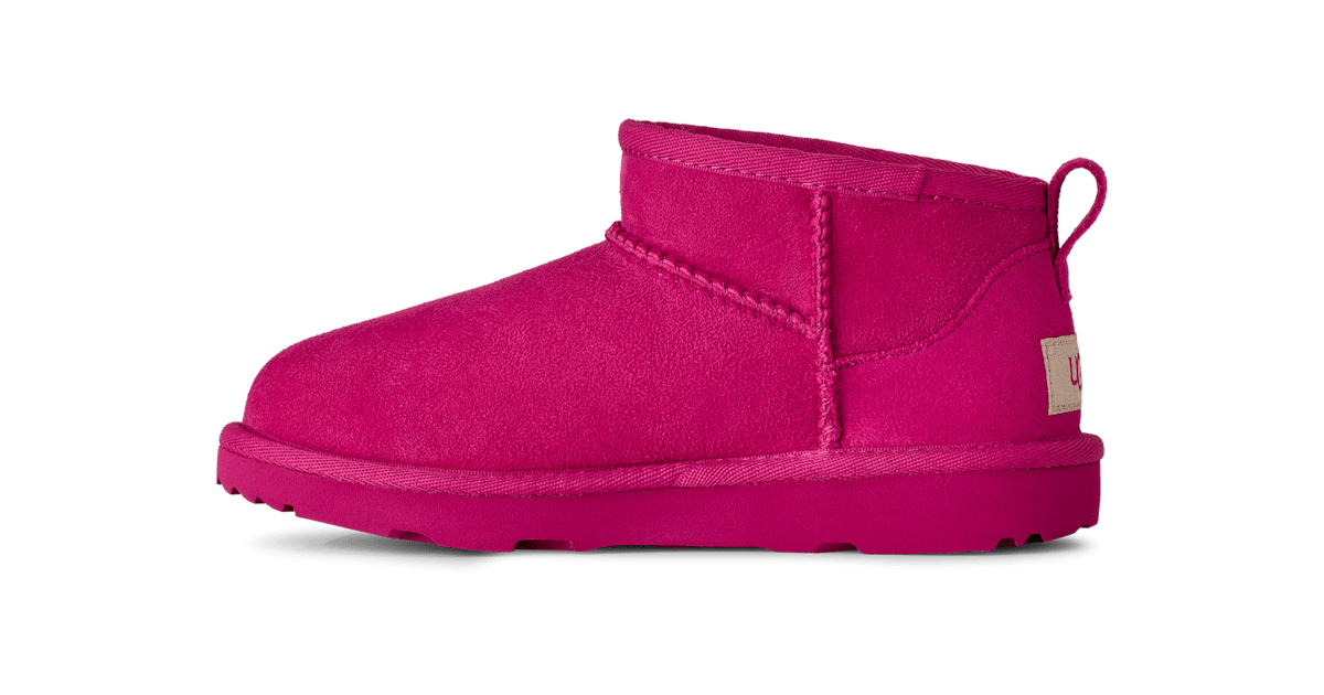 UGG® Classic Ultra Mini Boot Kids Dark Peony 1130750K-DNY