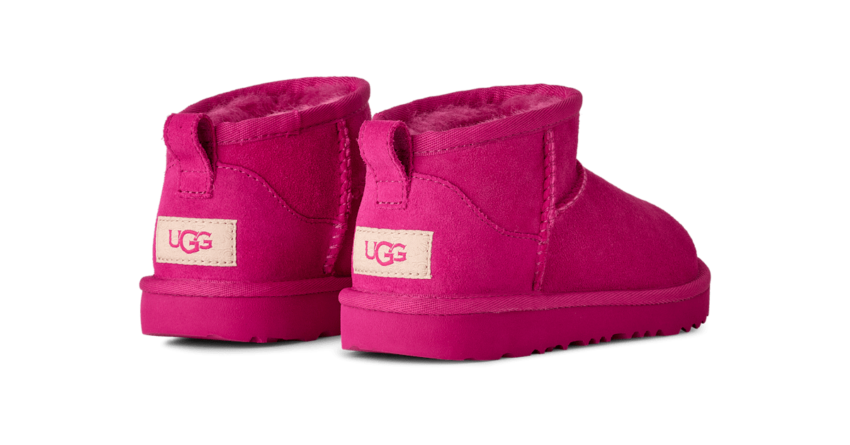 UGG® Classic Ultra Mini Boot Kids Dark Peony 1130750K-DNY