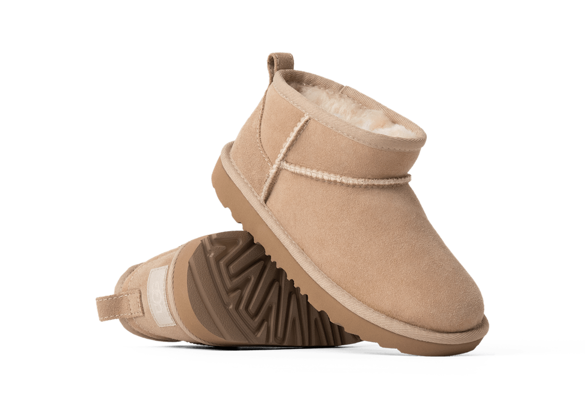 UGG® Classic Ultra Mini Boot Kids Tan 1130750K-SAN