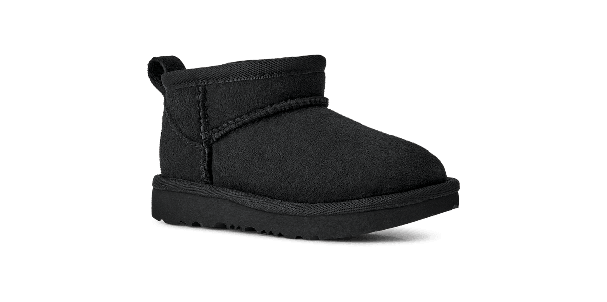 UGG T Classic Ultra Mini Black Kids 1130750T-BLK
