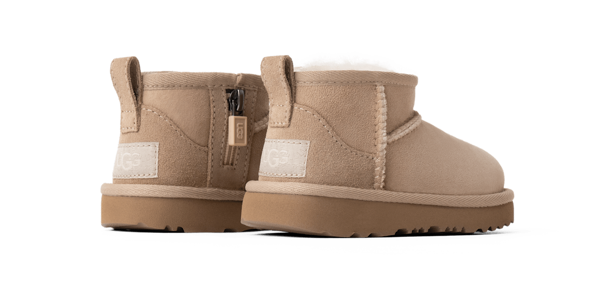UGG® Classic Ultra Mini Boot Kids Tan 1130750T-SAN
