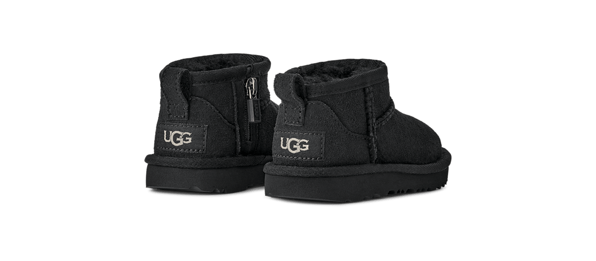 UGG T Classic Ultra Mini Black Kids 1130750T-BLK