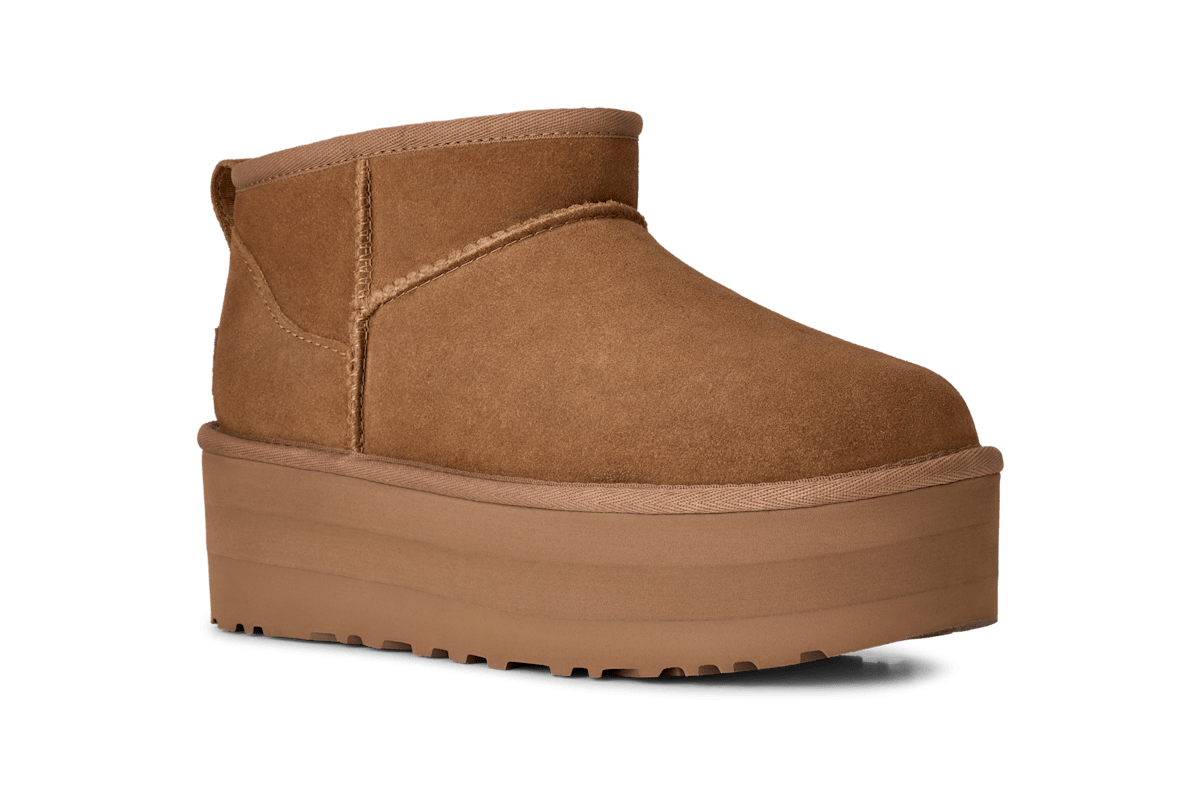 UGG Classic Ultra Mini Platform Suede Boots 1135092-CHE