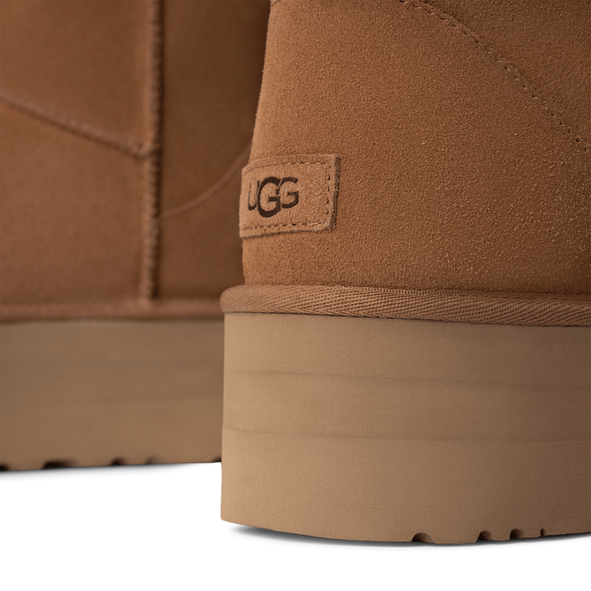 Damen Schneestiefel Braun UGG W CLASSIC MINI PLATFORM 1134991-CHE