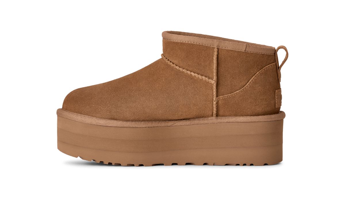 UGG Classic Ultra Mini Platform Suede Boots 1135092-CHE