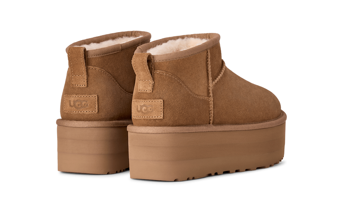 UGG Classic Ultra Mini Platform Suede Boots 1135092-CHE