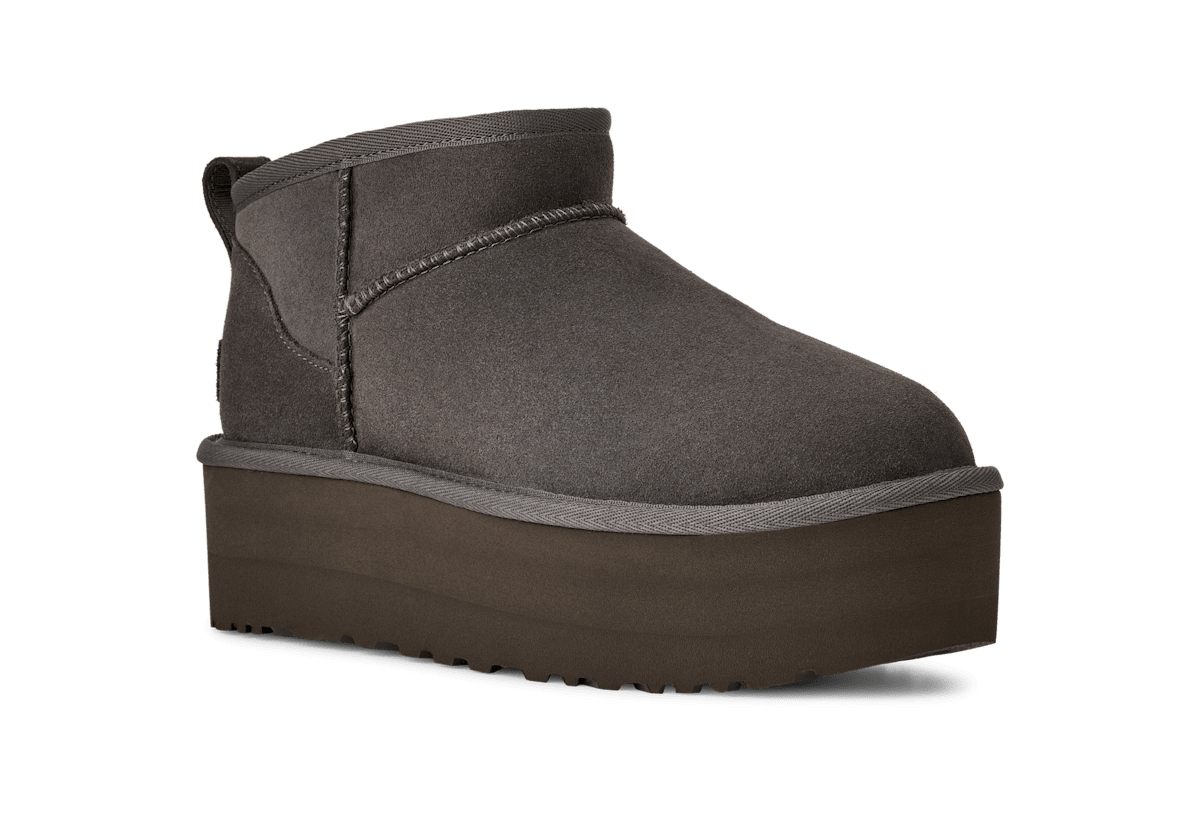 UGG® Classic Ultra Mini Platform Boot Women Grey 1135092-CHRC