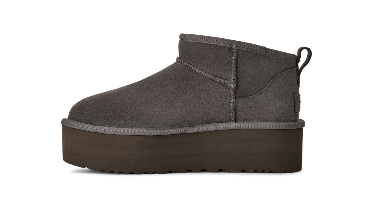 UGG® Classic Ultra Mini Platform Boot Women Grey 1135092-CHRC