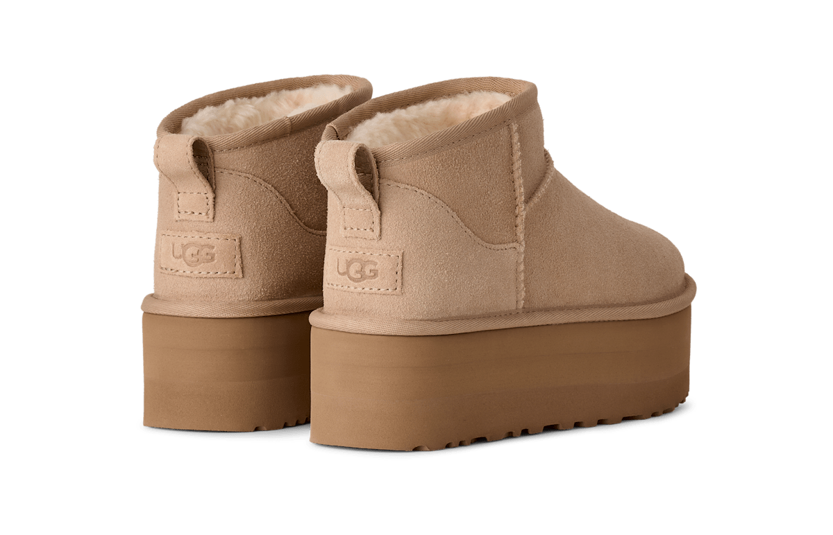 UGG Classic Ultra Mini Platform Boot Sand (Women's) 1135092-SAN