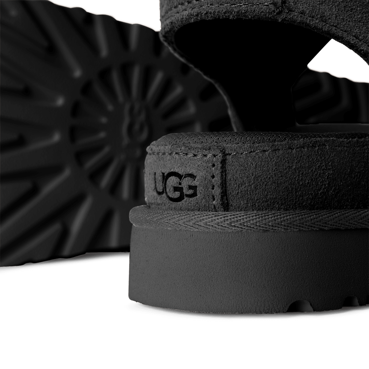 UGG Goldenstar Sandal Women Black 1136783-BLK