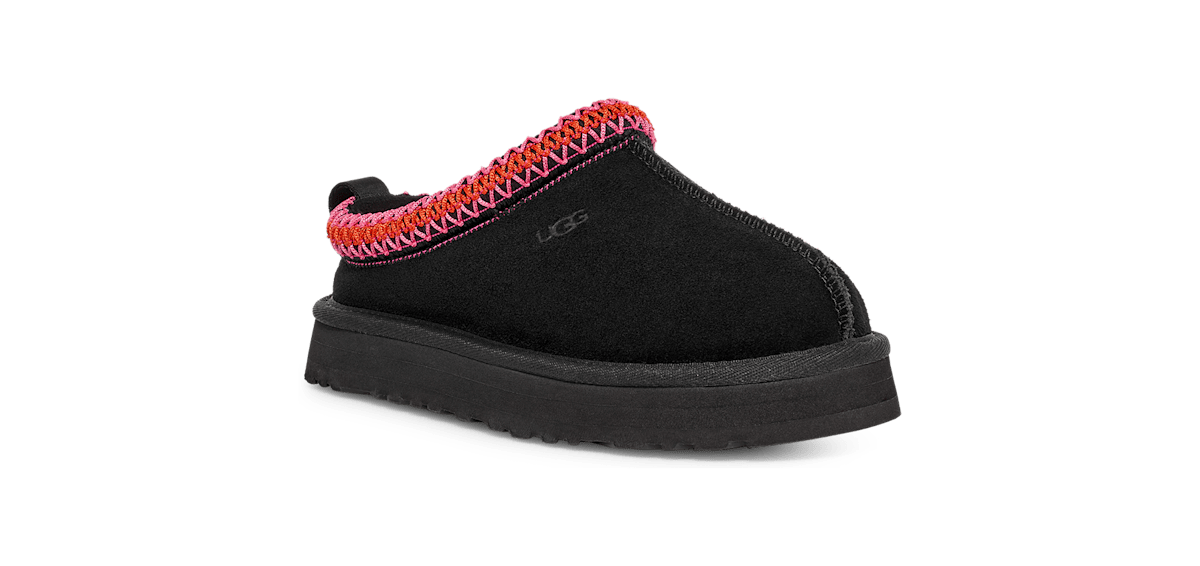 UGG Tazz Slipper Black Multi (Kids) 1143776K-BKML