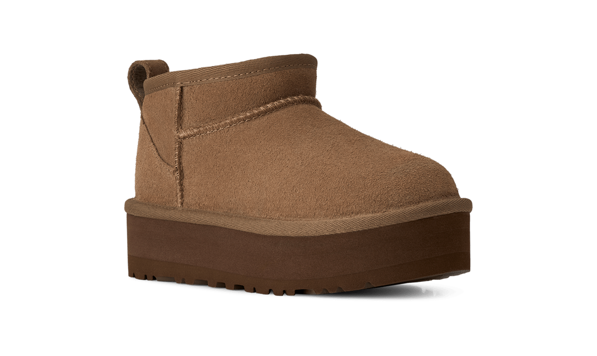 UGG® Classic Ultra Mini Platform 'Light Bronze' 1157791K-LBNZ