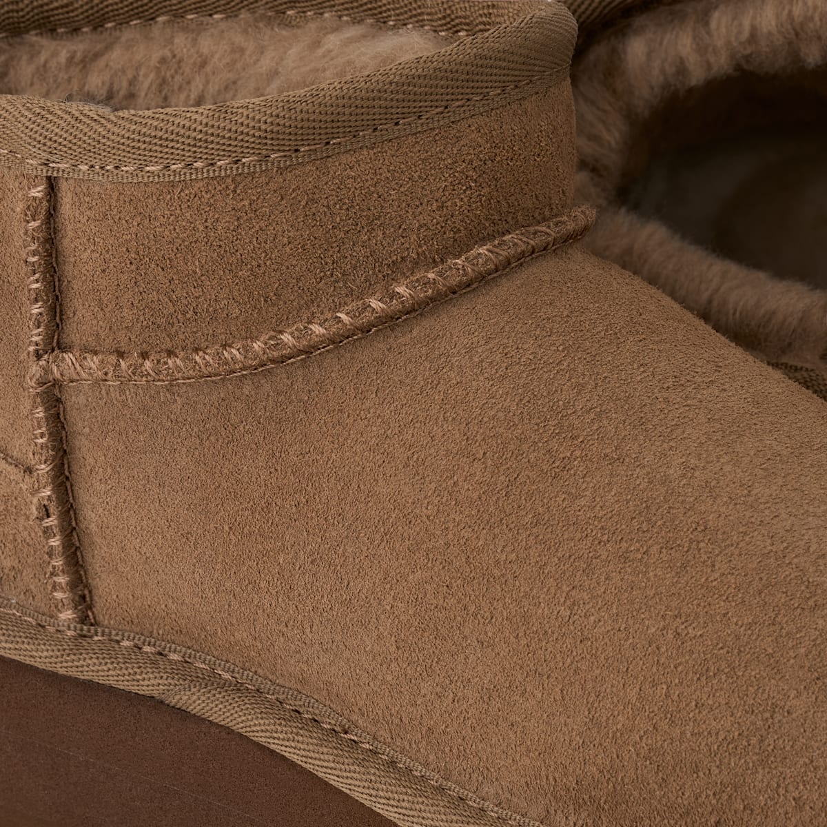 UGG® Classic Ultra Mini Platform 'Light Bronze' 1157791K-LBNZ