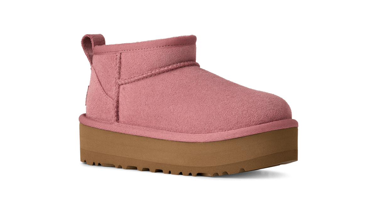 UGG® Classic Ultra Mini Platform Boot Kids Pink 1157791K-PDW