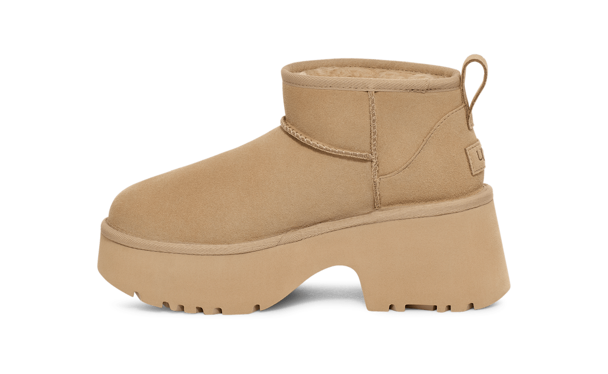 UGG® Classic Ultra Mini New Heights Boot 'Mustard Seed' 1158311-MDSD