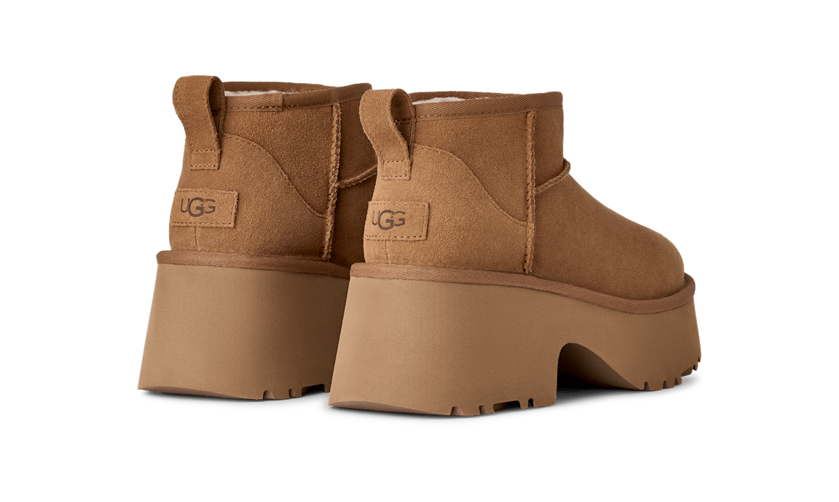 UGG® Classic Ultra Mini New Heights Boot 'Chestnut' 1158311-CHE
